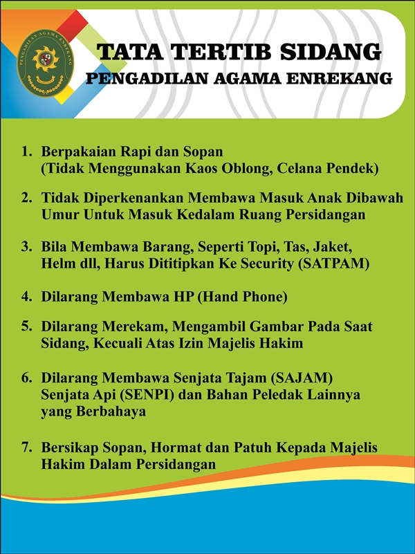 Tata Tertib Persidangan web